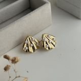 Marina Pearl Shell Stud Earrings