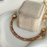 Aureline Duo-Tone Tennis Chain Bracelet