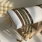 Aureline Duo-Tone Tennis Chain Bracelet
