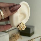 Marina Pearl Shell Stud Earrings