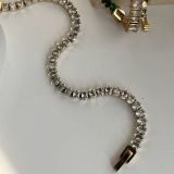 Lunessa Oval Tennis Chain Bracelet