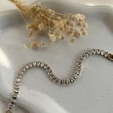 Lunessa Oval Tennis Chain Bracelet