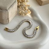 Veloria Baguette Tennis Chain Bracelet