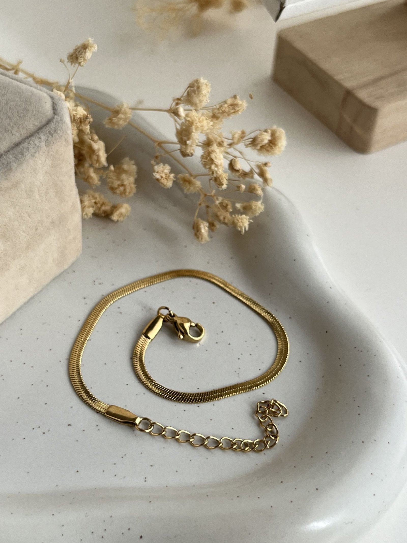 Silvara Slim Snake Chain Bracelet