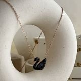 Veloura Swan Pavé Necklace