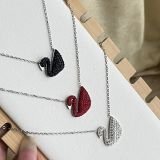 Aurevia Swan Pavé Necklace