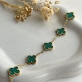 Aurelia Clover Charm Chain Bracelet