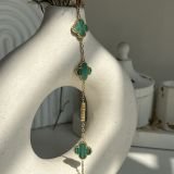 Aurelia Clover Charm Chain Bracelet