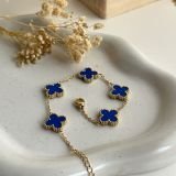 Aurelia Clover Charm Chain Bracelet