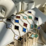 Aurelia Clover Charm Chain Bracelet