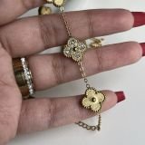 Radiant Clover Crystal Accent Bracelet