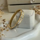 Auréline Leaf Link Cuff