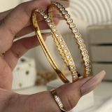 Aurielle Zircon Arc Cuff