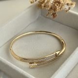 Aureline Arrow Pavé Cuff