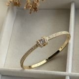 Aurelia Knot Crystal Cuff