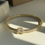 Aurelia Knot Crystal Cuff