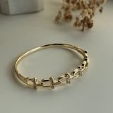 Lumière Link Pavé Cuff