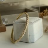 Aurelia Spiral Pavé Cuff