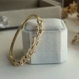 Lumière Link Pavé Cuff