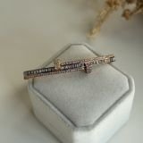 Signature T-Bar Crystal Bracelet