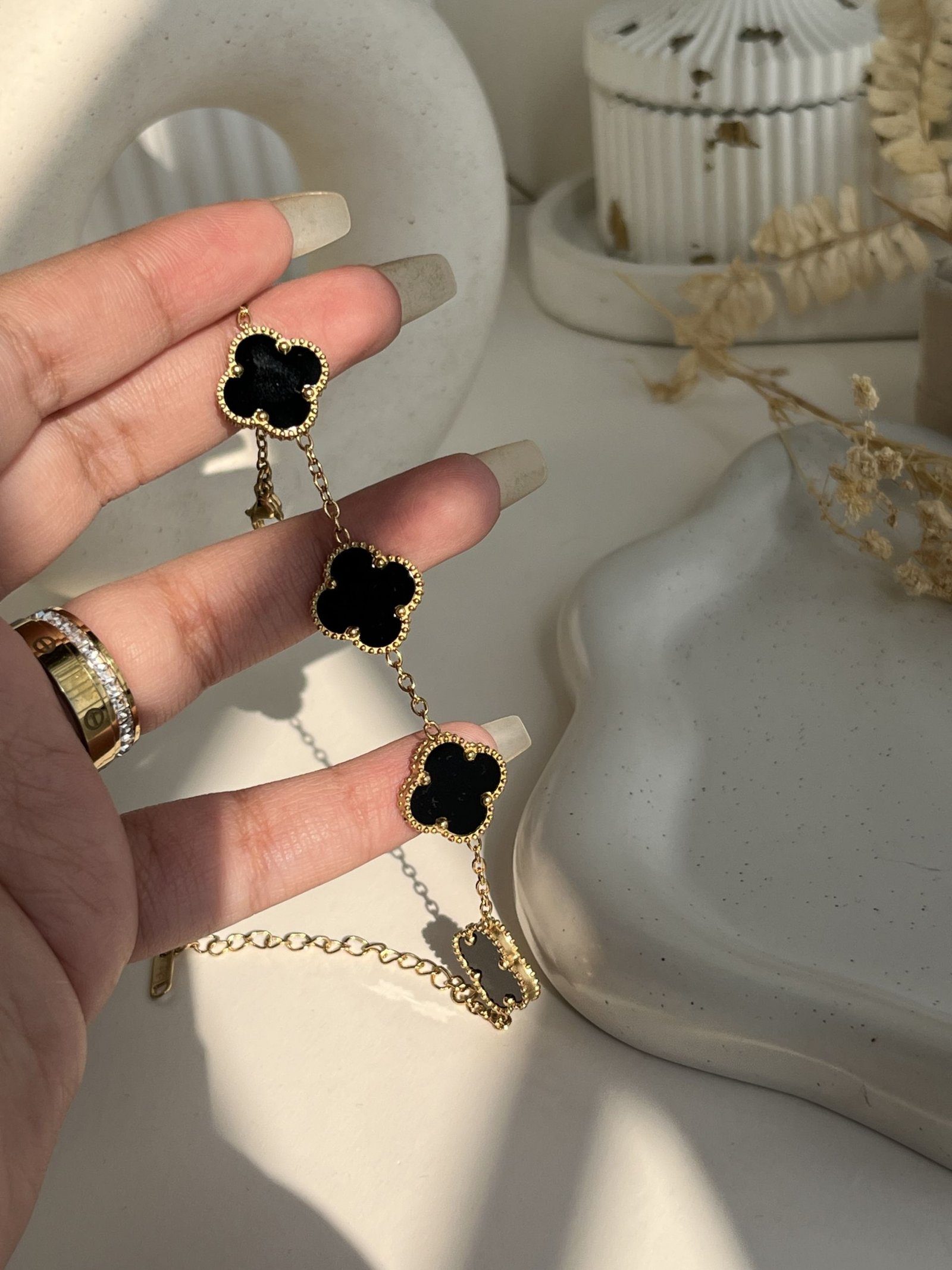 Aurelia Clover Chain Bracelet