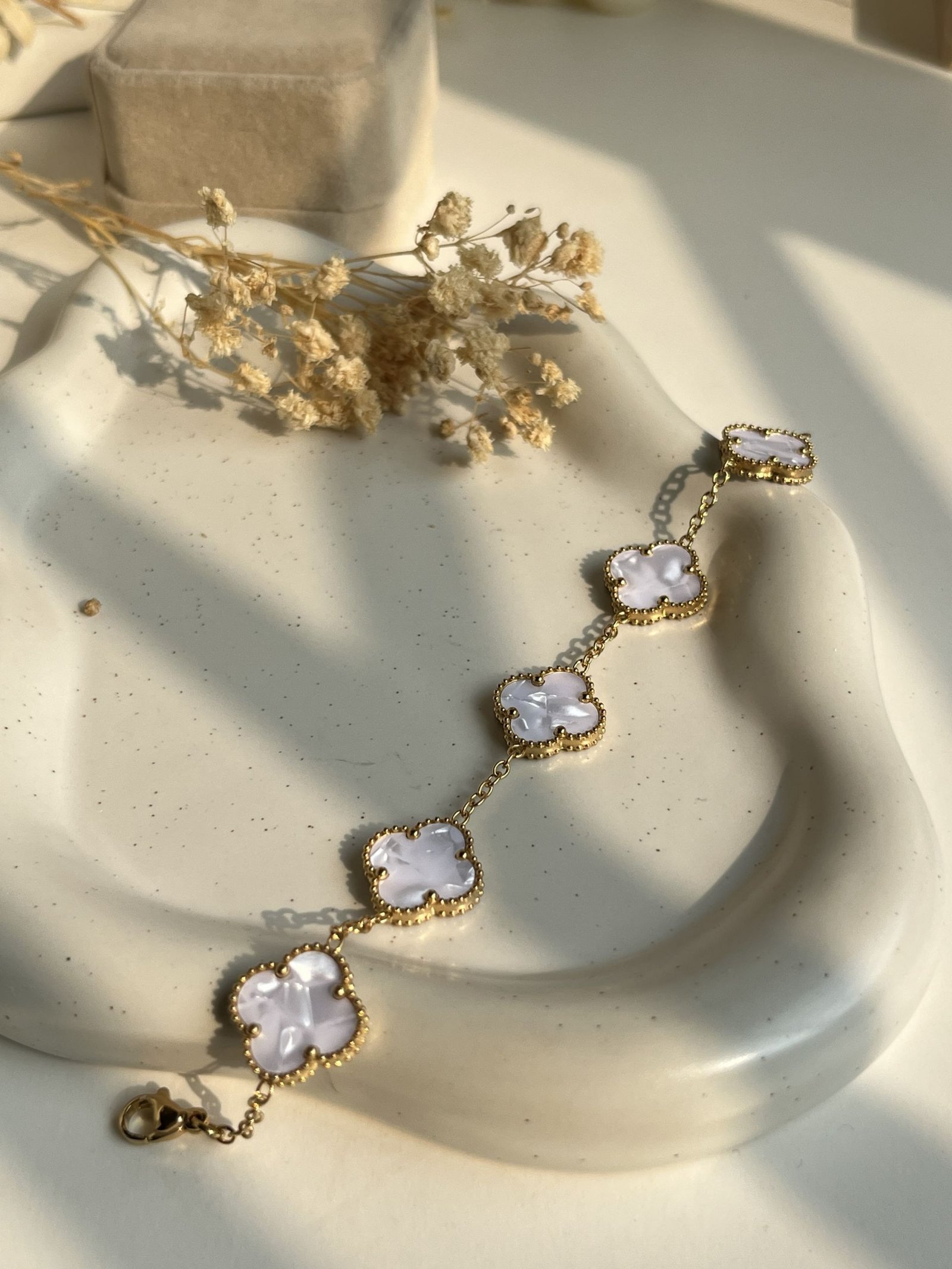 Aurelia Clover Chain Bracelet