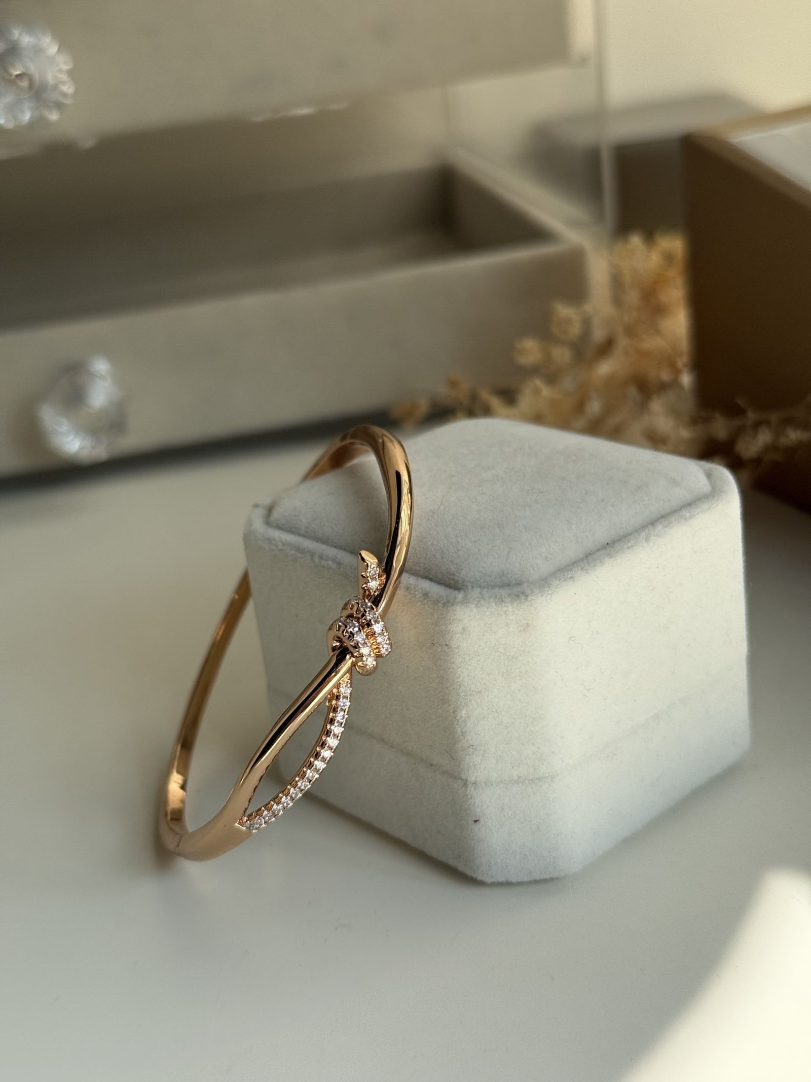 Rose Knot Elegance Bracelet