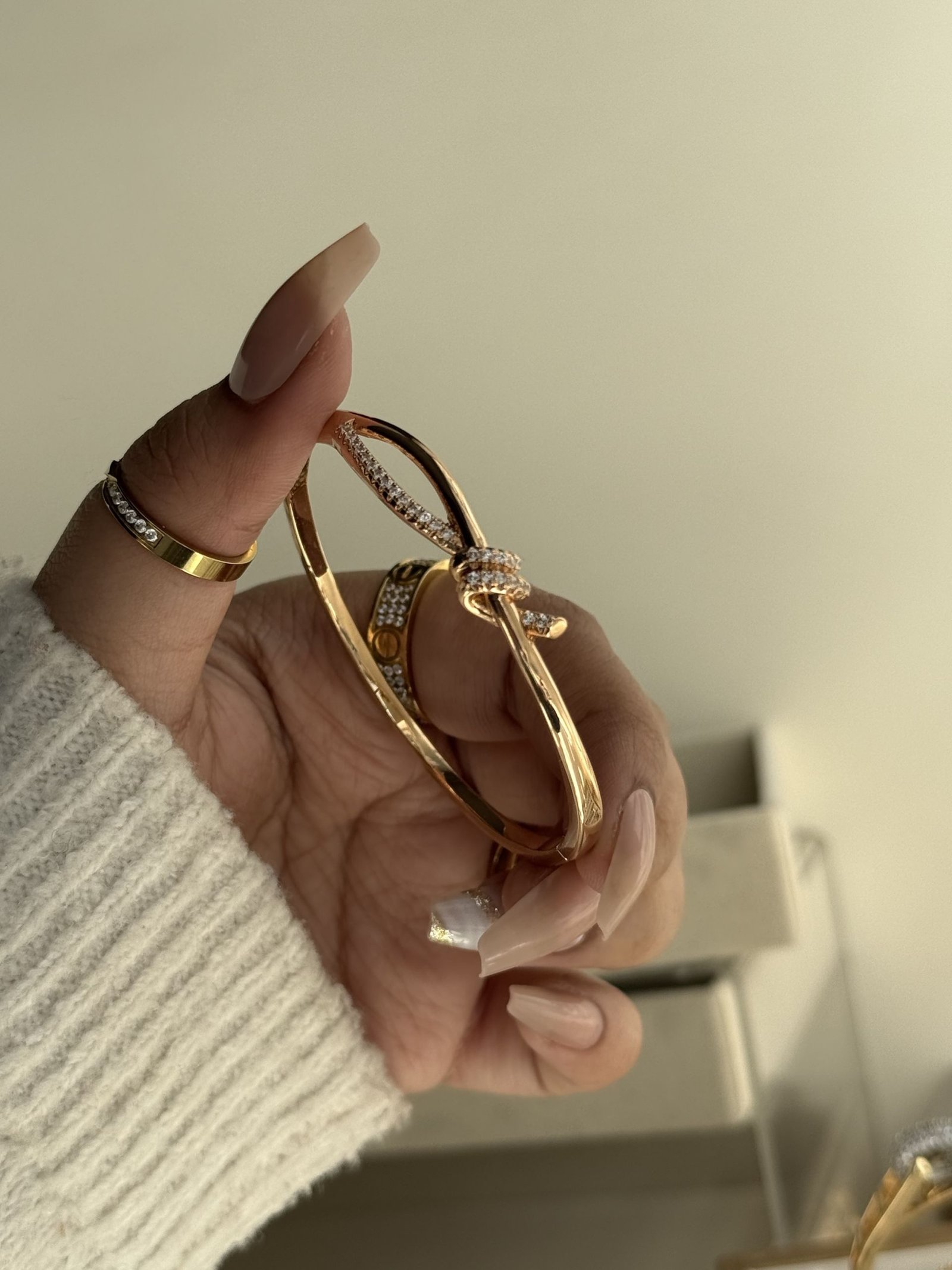 Rose Knot Elegance Bracelet