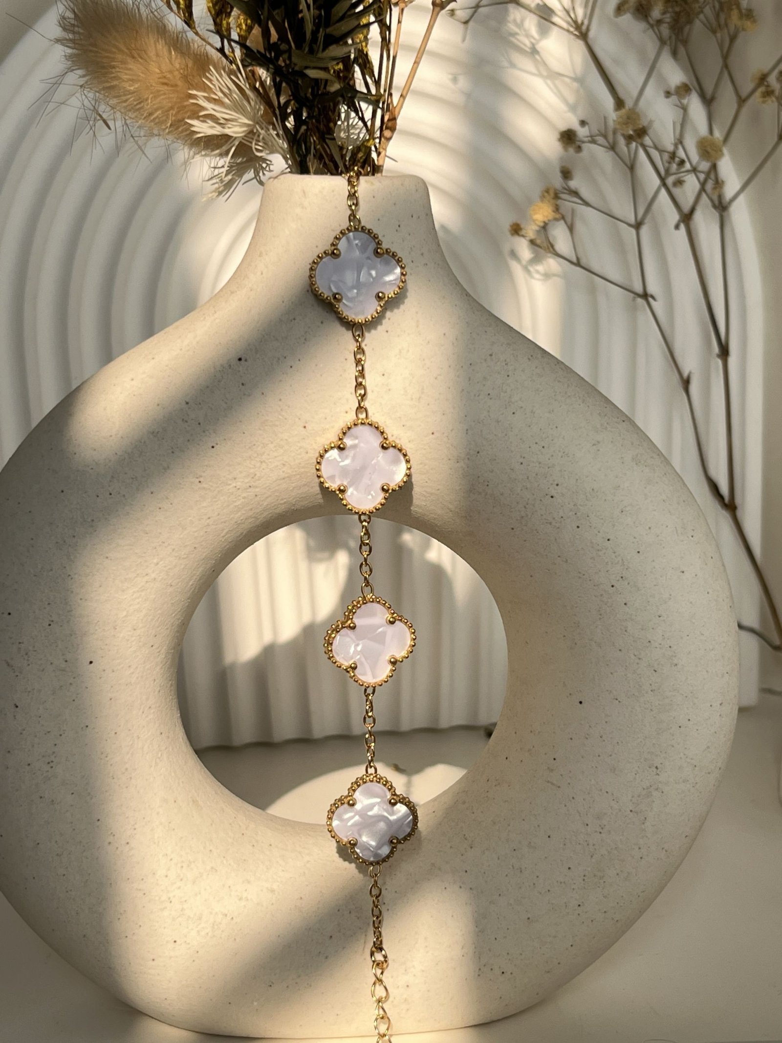 Aurelia Clover Chain Bracelet