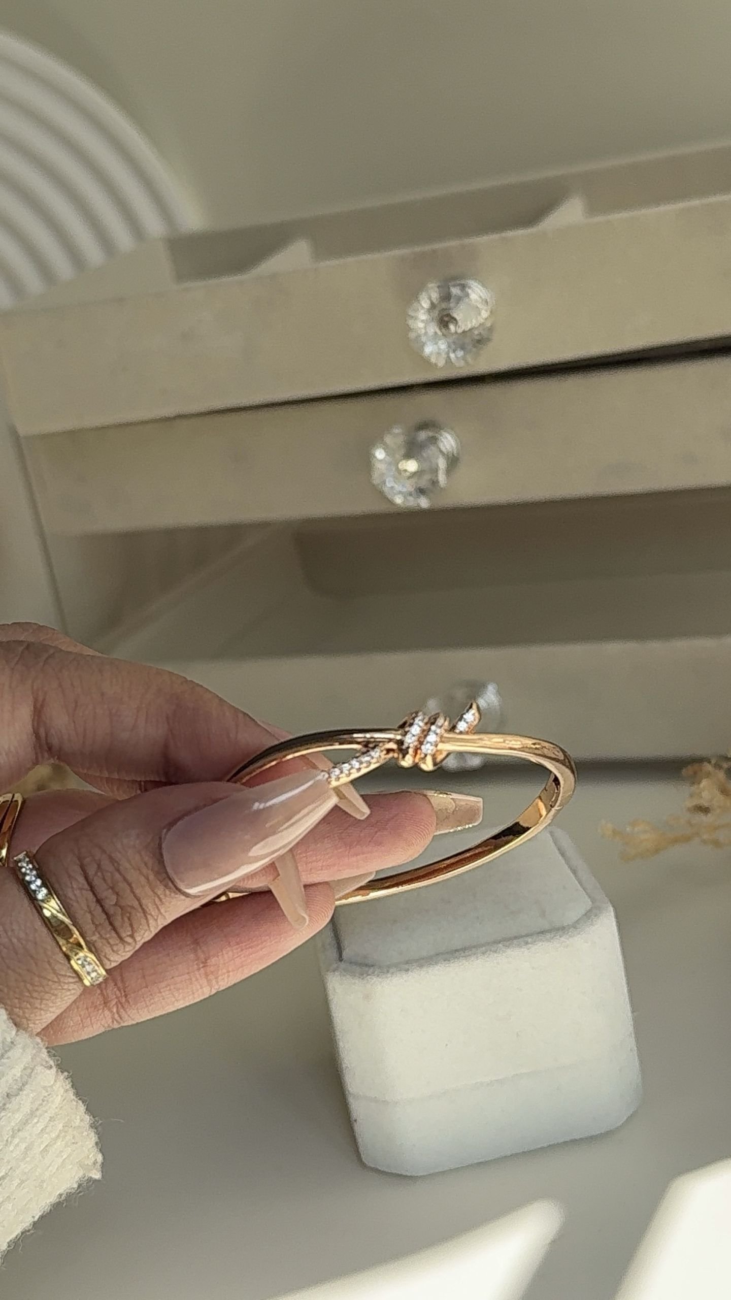 Rose Knot Elegance Bracelet