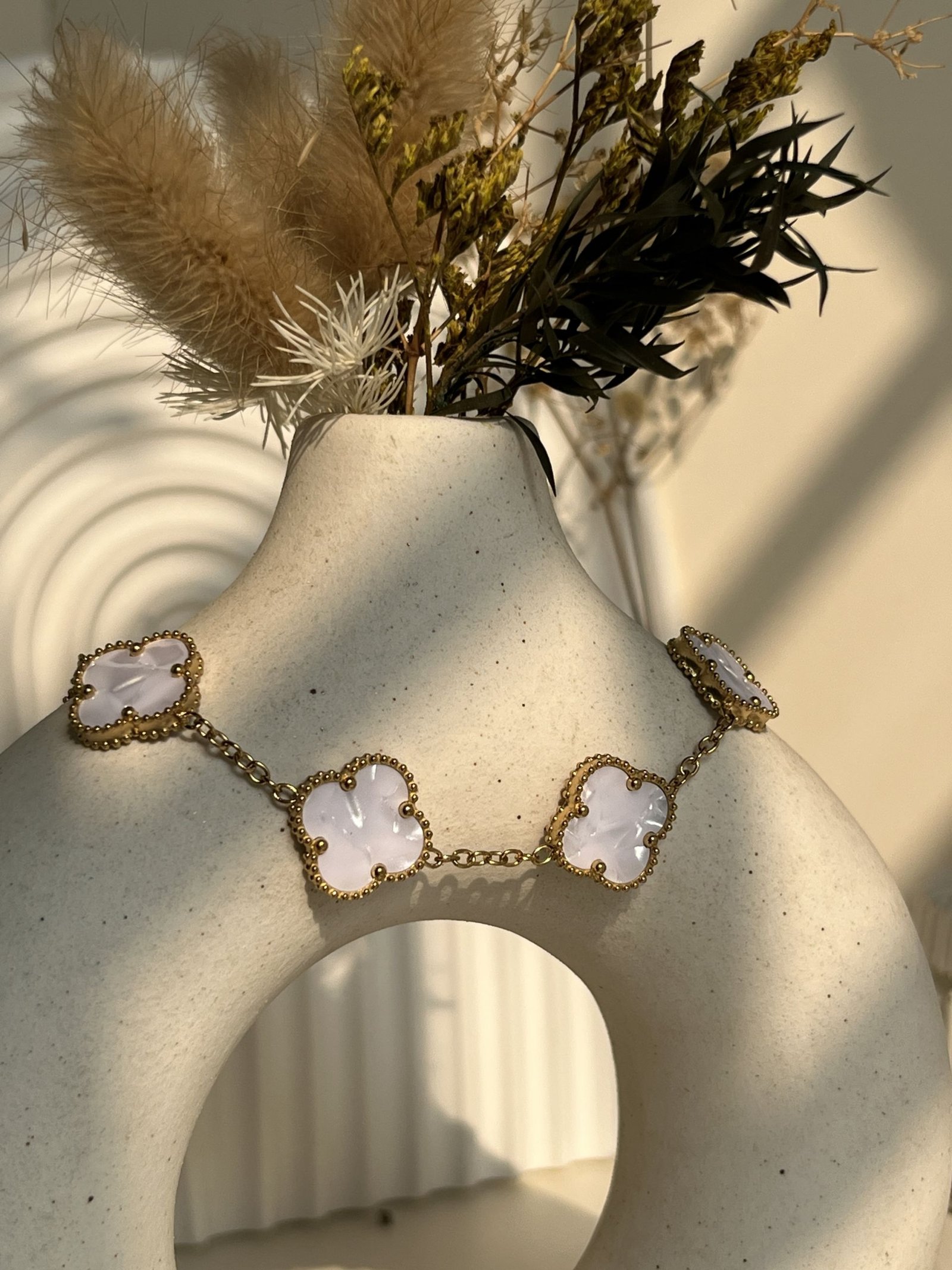Aurelia Clover Chain Bracelet