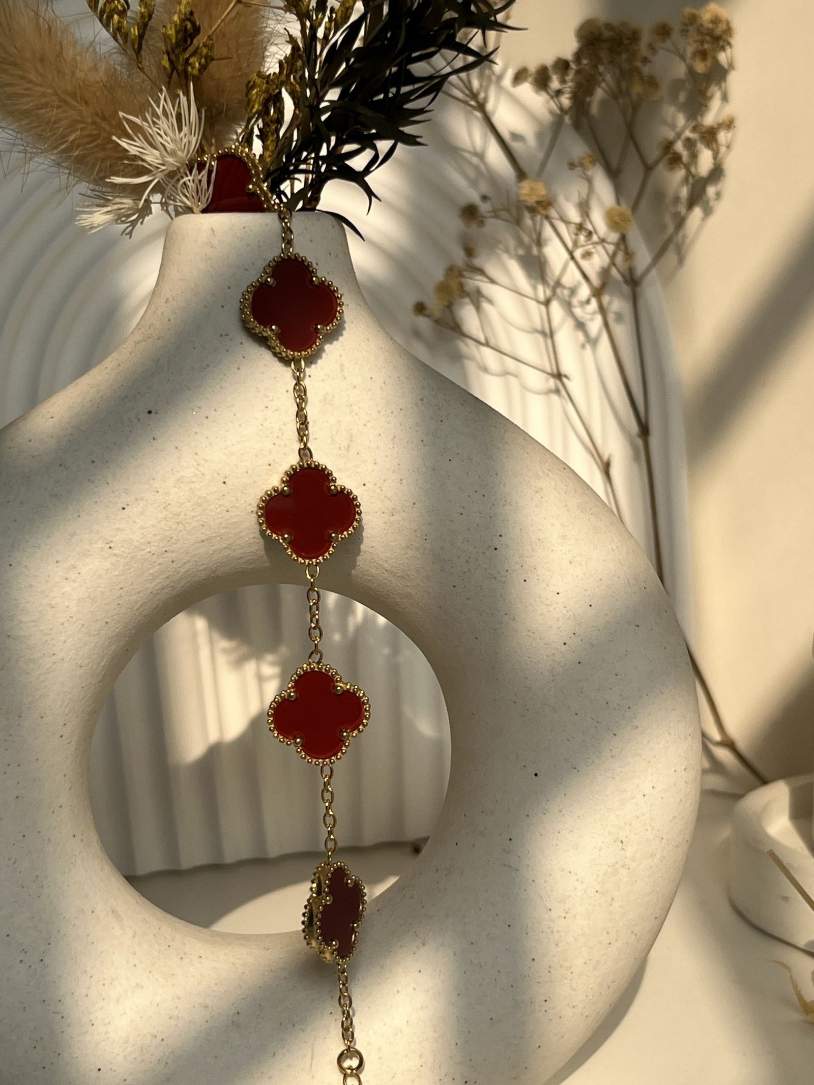 Aurelia Clover Chain Bracelet