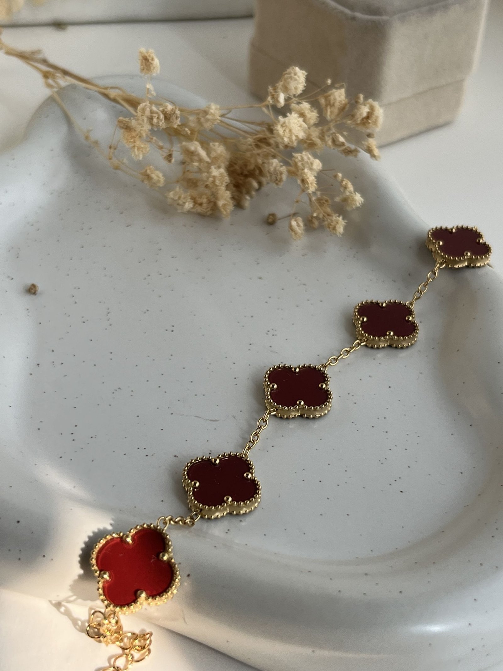 Aurelia Clover Chain Bracelet