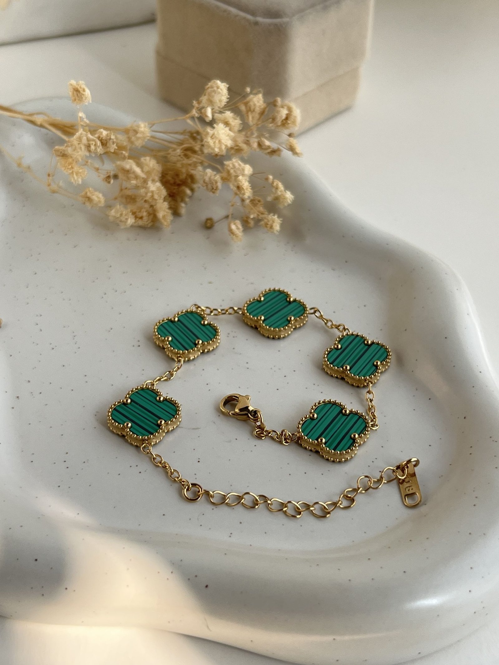 Aurelia Clover Chain Bracelet
