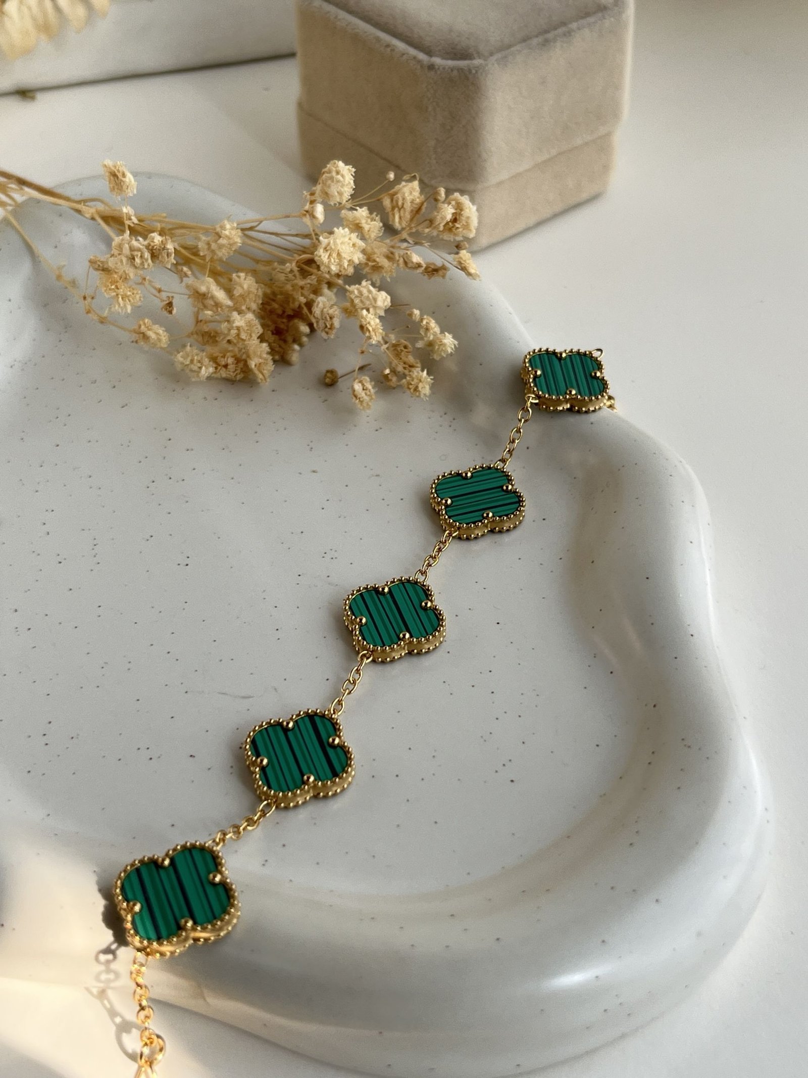 Aurelia Clover Chain Bracelet