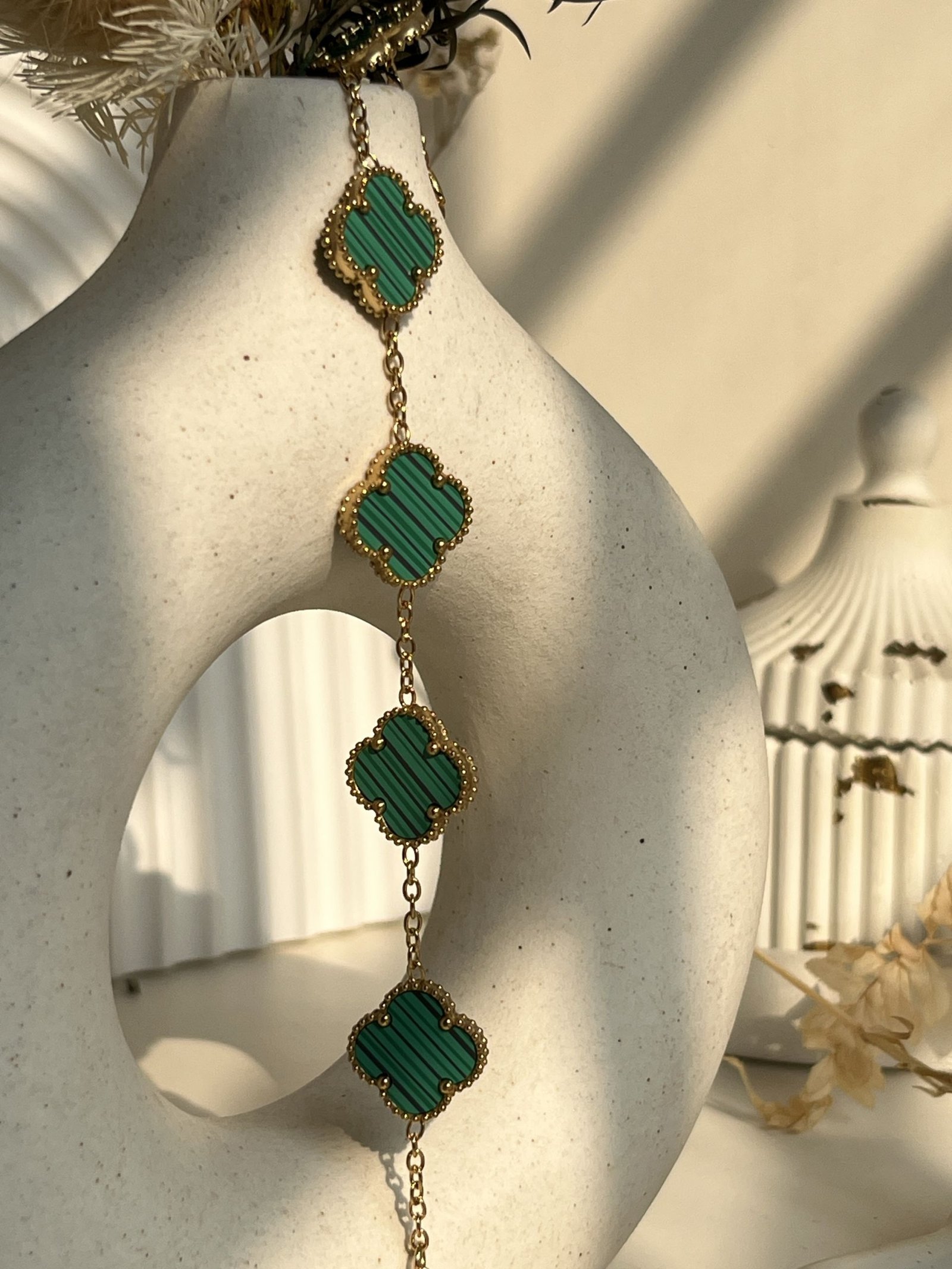Aurelia Clover Chain Bracelet