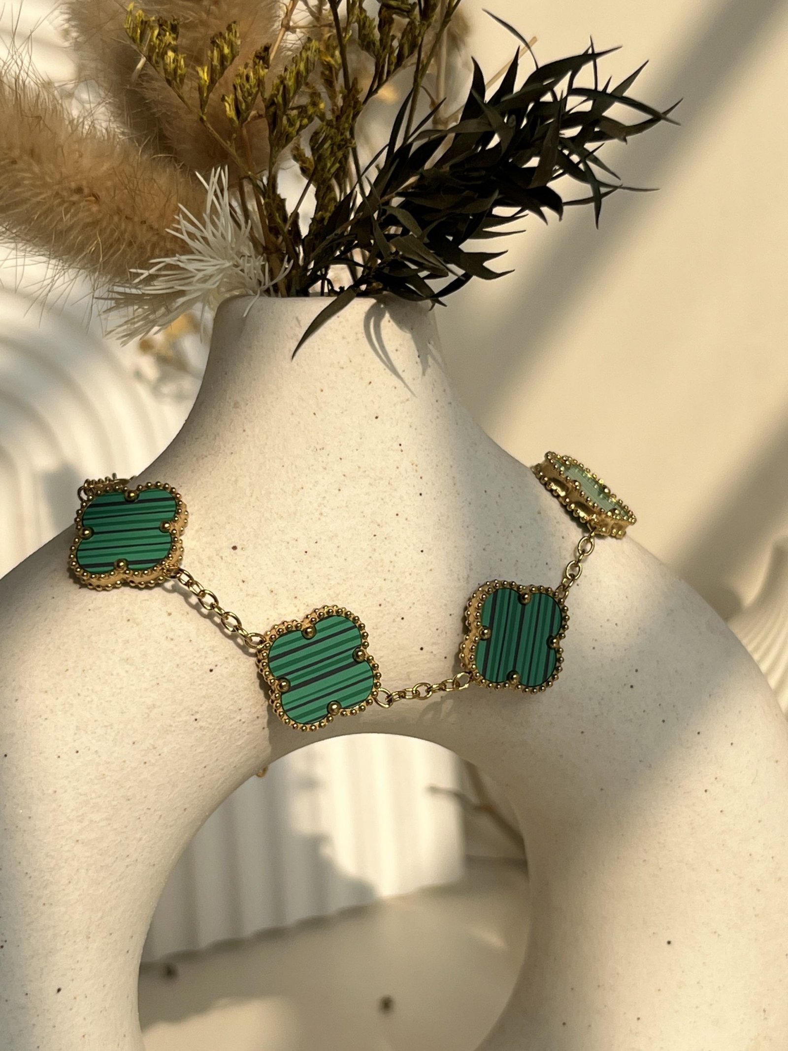 Aurelia Clover Chain Bracelet
