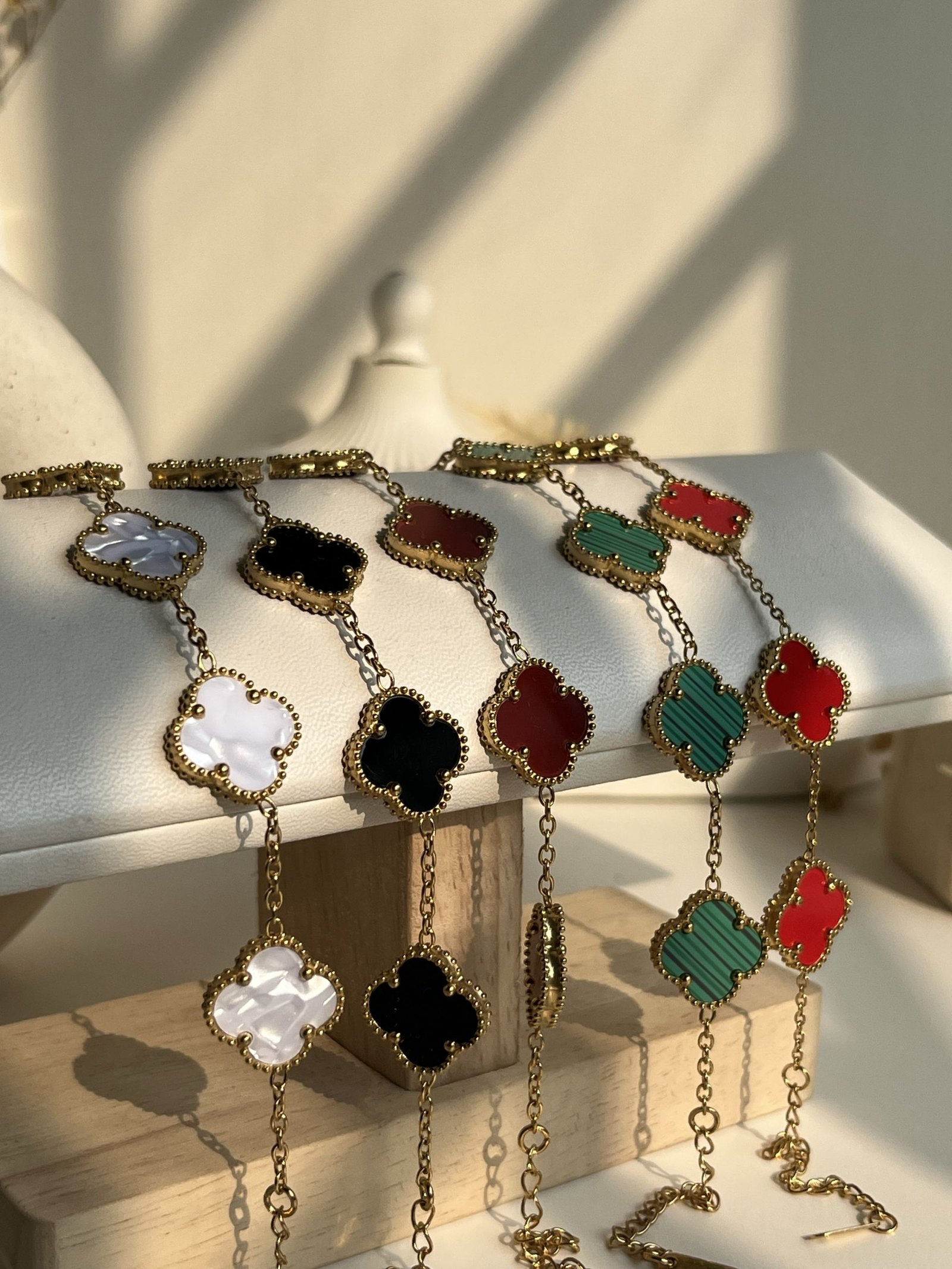 Aurelia Clover Chain Bracelet