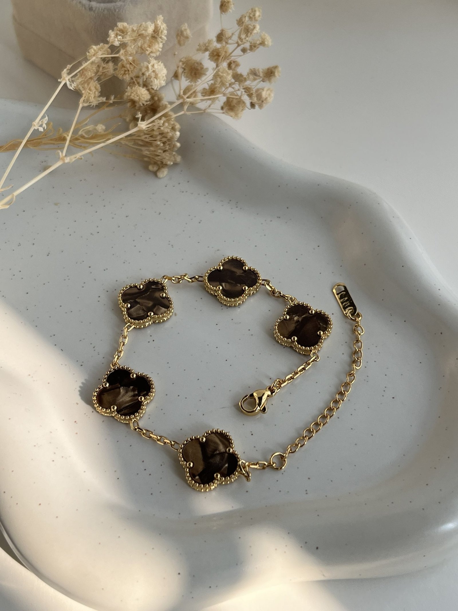 Chromera Clover Chain Bracelet