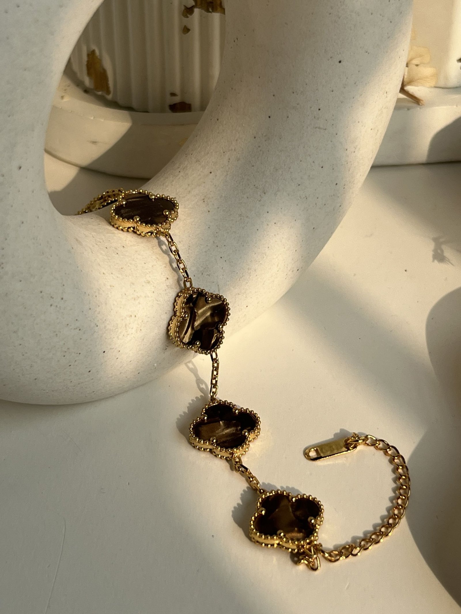 Chromera Clover Chain Bracelet