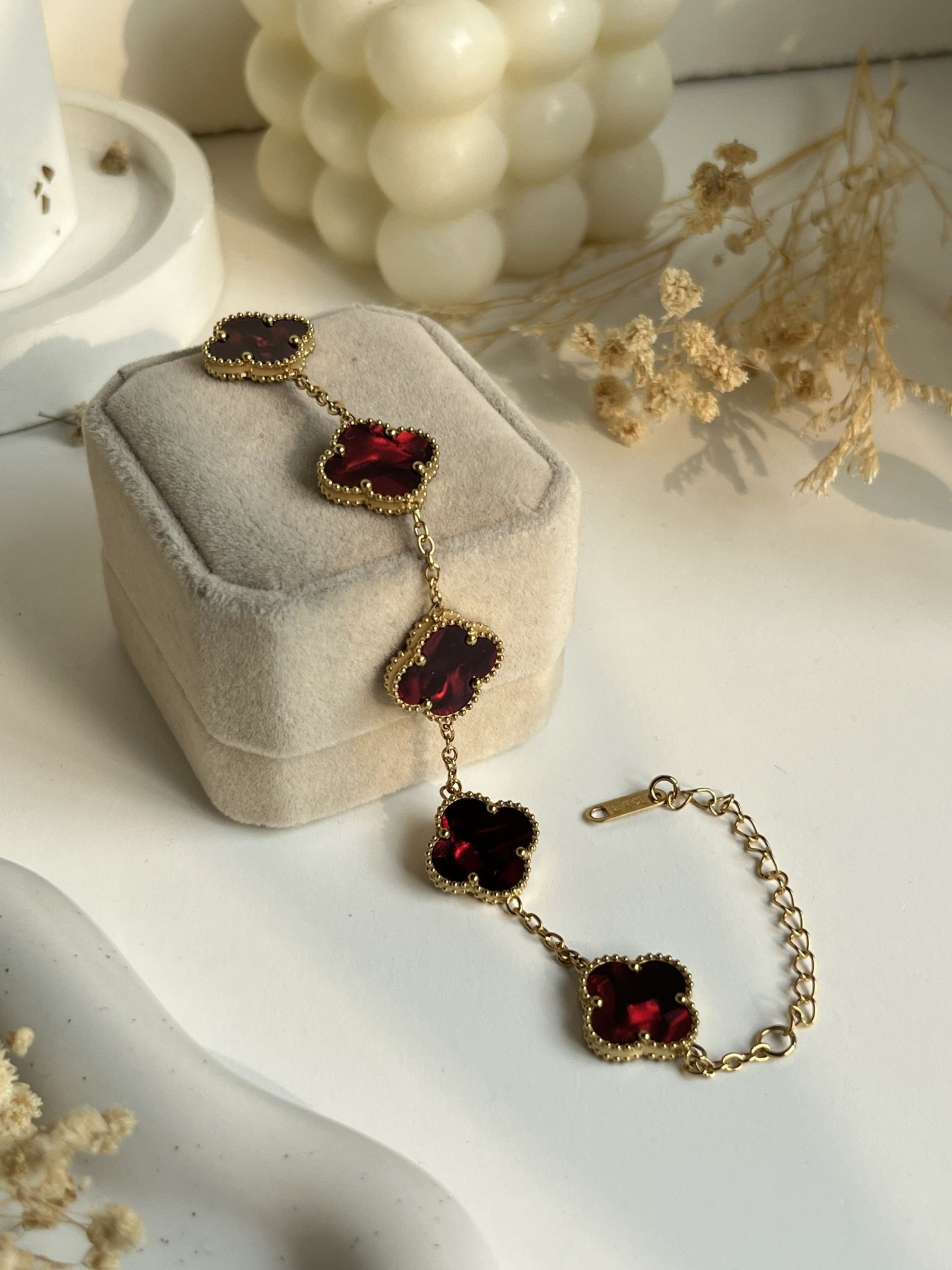 Chromera Clover Chain Bracelet