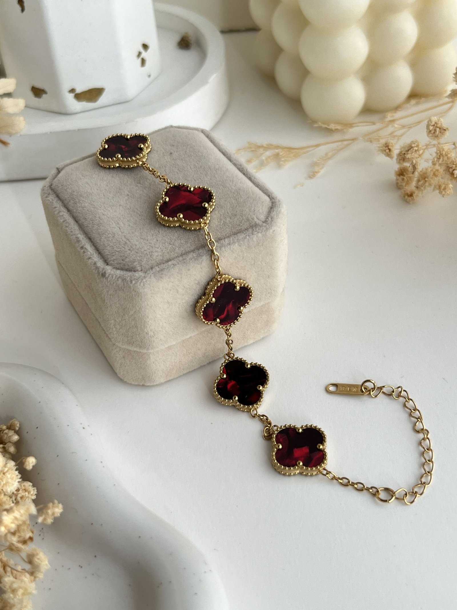 Chromera Clover Chain Bracelet