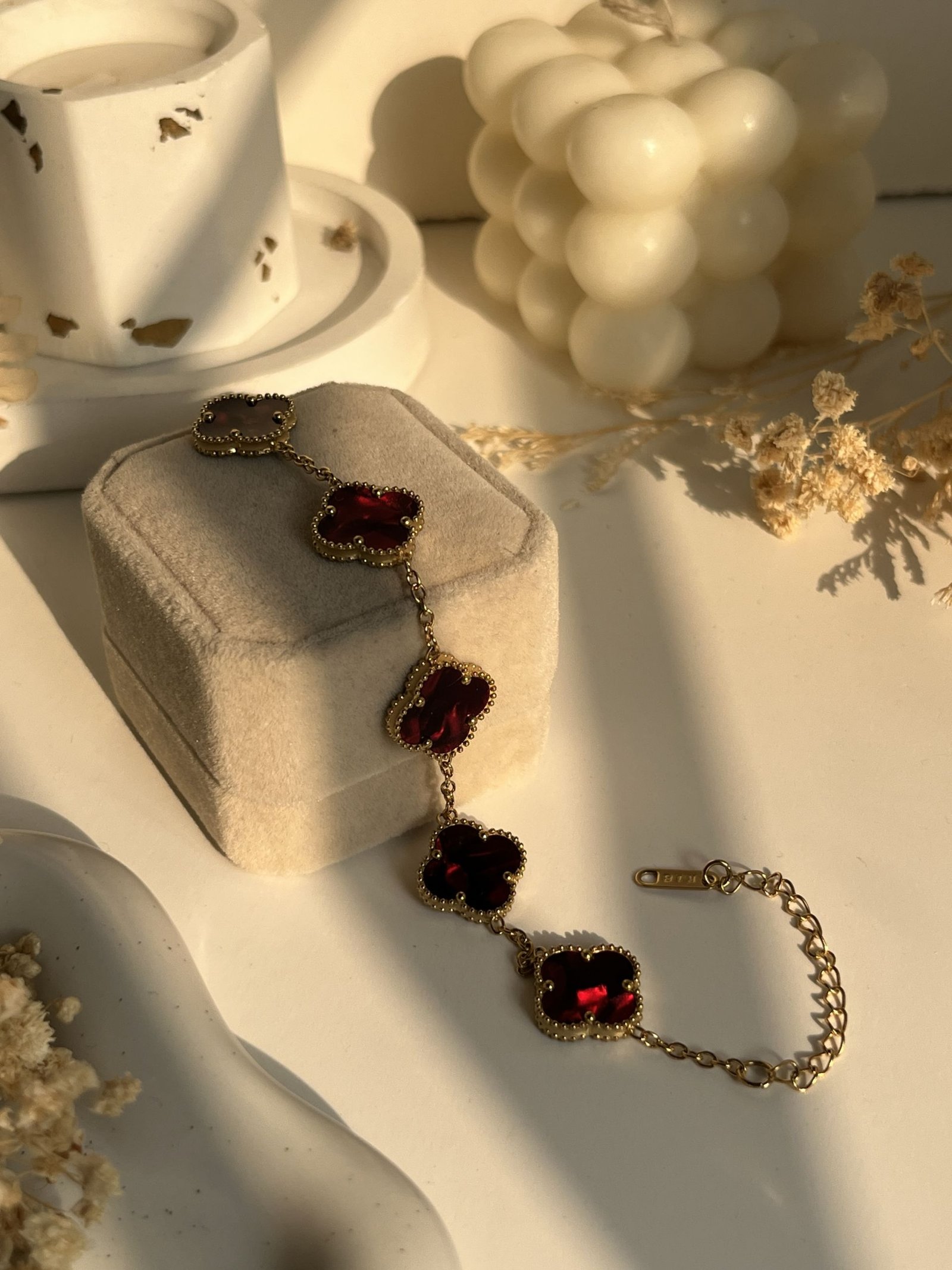 Chromera Clover Chain Bracelet