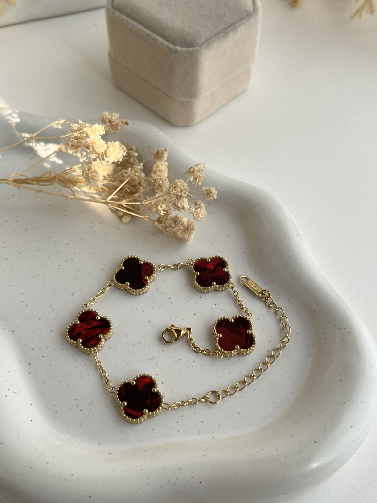 Chromera Clover Chain Bracelet