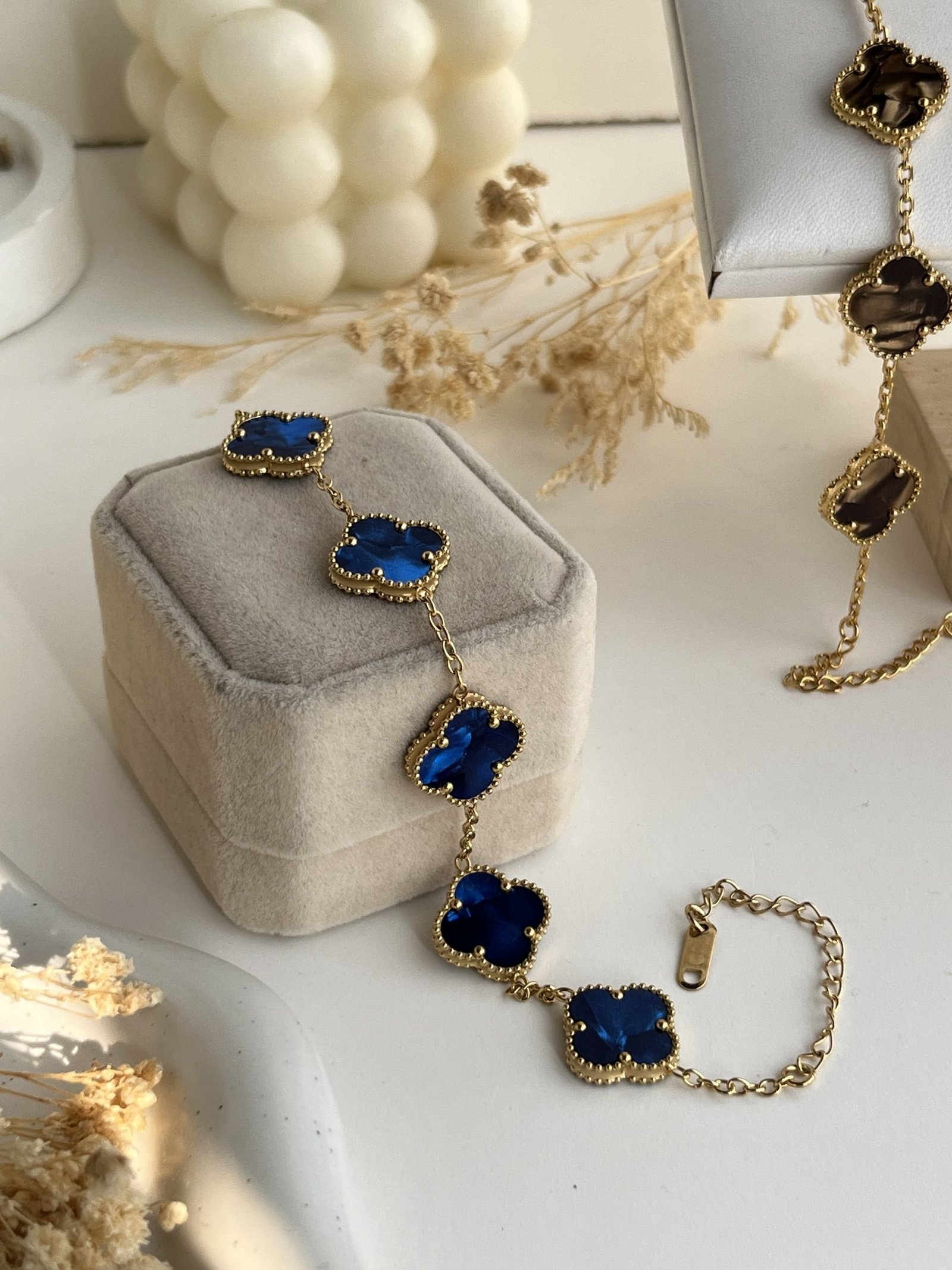 Chromera Clover Chain Bracelet