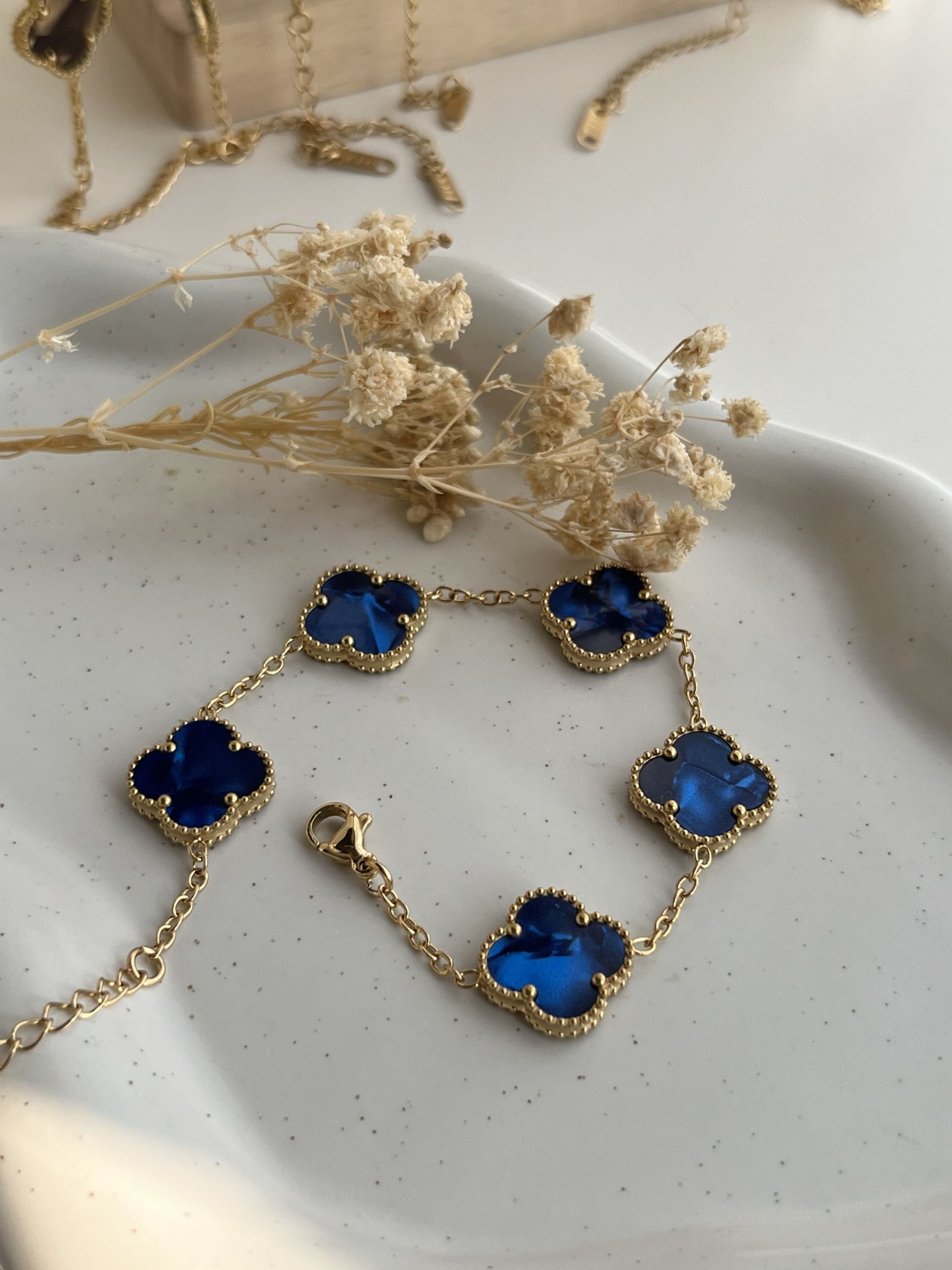 Chromera Clover Chain Bracelet