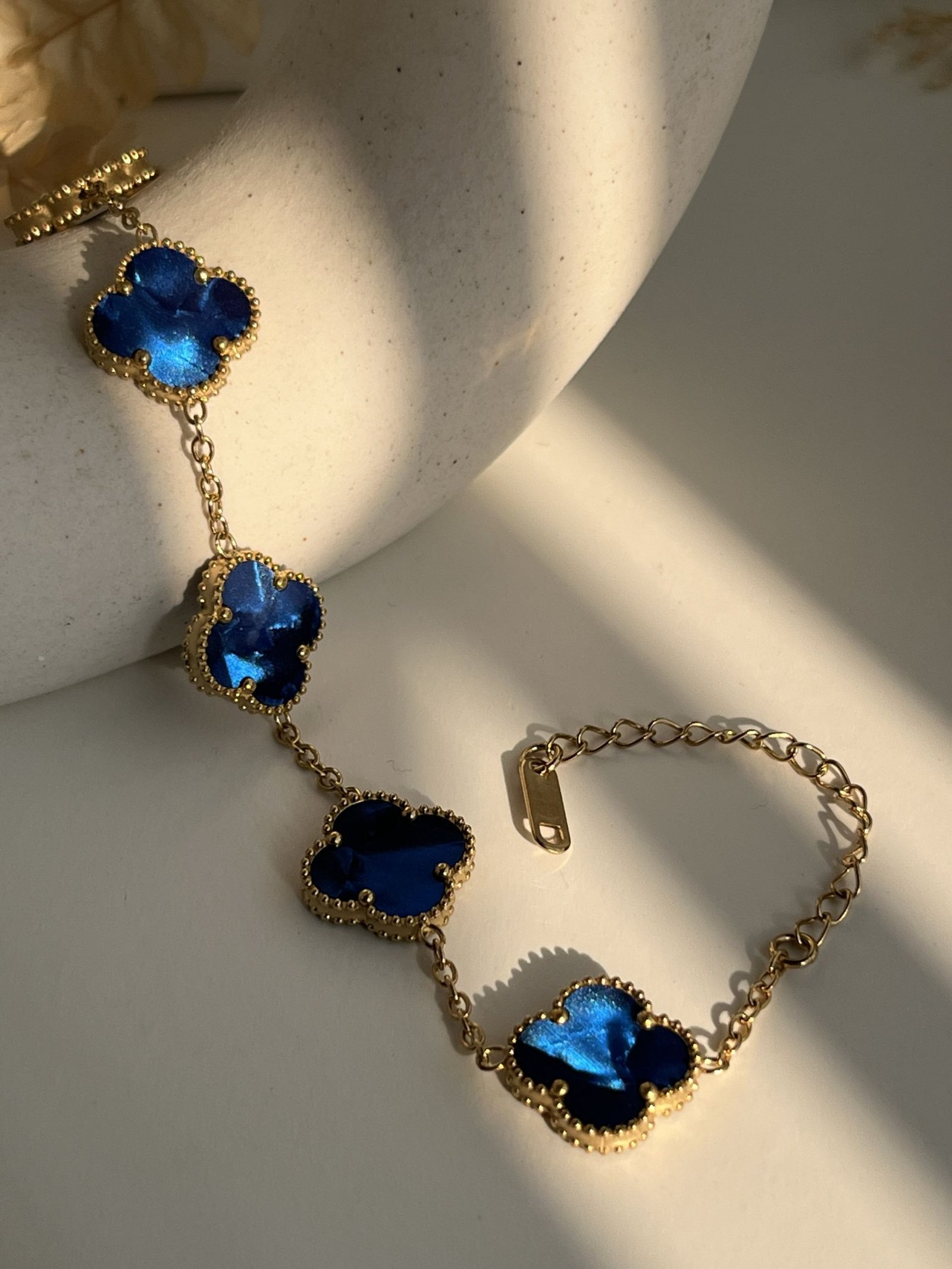 Chromera Clover Chain Bracelet