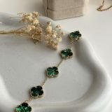 Chromera Clover Chain Bracelet