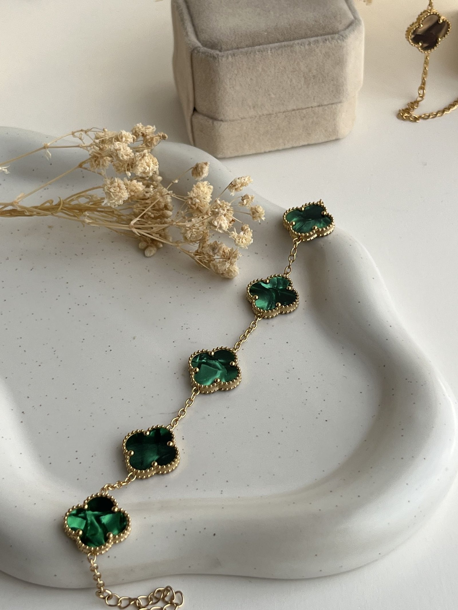 Chromera Clover Chain Bracelet