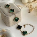 Chromera Clover Chain Bracelet